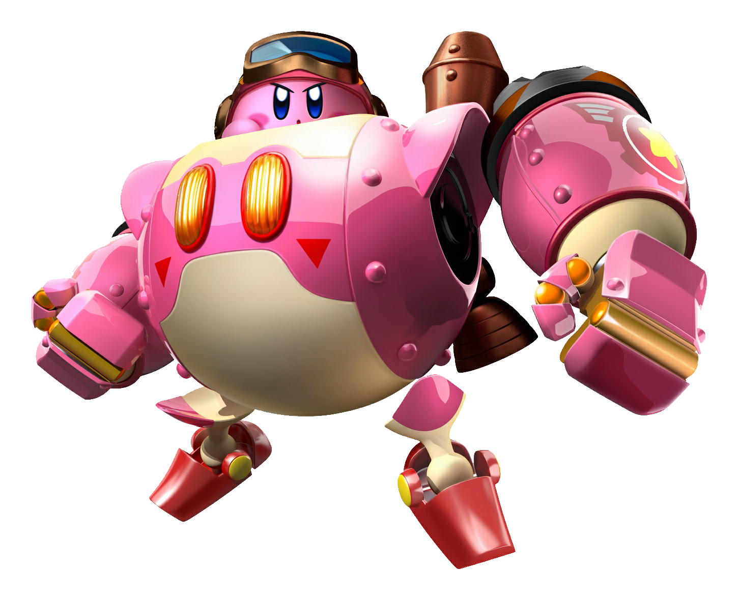 Kirby Plush, Muscle Kirby 14 inch
